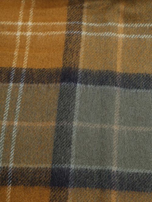 Szalik Barbour Patchwork Tartan w kolorze żółtym Product / Detail