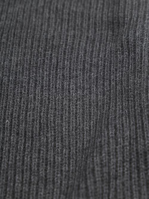 Prążkowany szalik Tommy Hilfiger w kolorze antracytowym Product / Detail