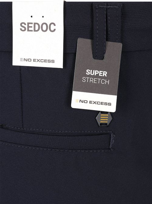 Szorty chino No Excess 4-Way Stretch Sedoc w kolorze granatowym Product / Detail