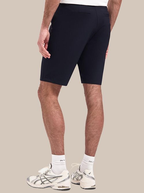 Szorty chino No Excess 4-Way Stretch Sedoc w kolorze granatowym Model / Achterkant