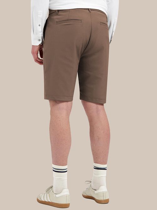Szorty chino No Excess 4-Way Stretch Sedoc w kolorze khaki Model / Achterkant