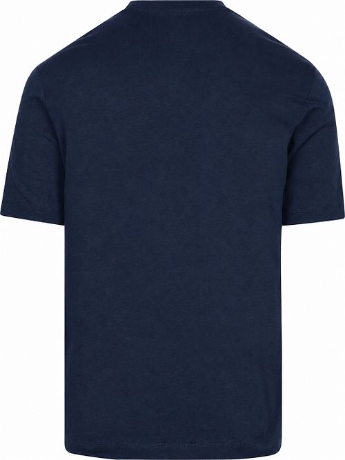 T-shirt Alan Red Venice Heavy Jersey w kolorze granatowym Product / Achterkant