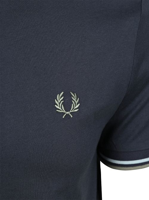 T-shirt Fred Perry Twin Tipped w kolorze granatowym Z47 Product / Detail