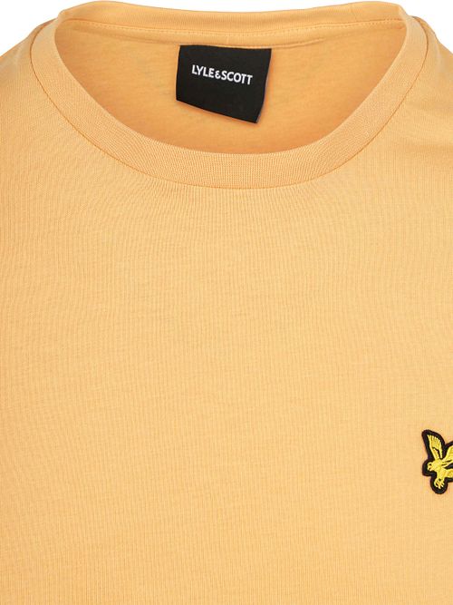 T-shirt Lyle and Scott Honeycomb w kolorze pomarańczowym Product / Detail