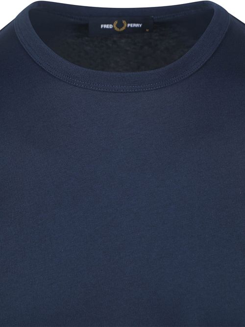 T-Shirt Ringer Tennis Fred Perry blu Product / Detail