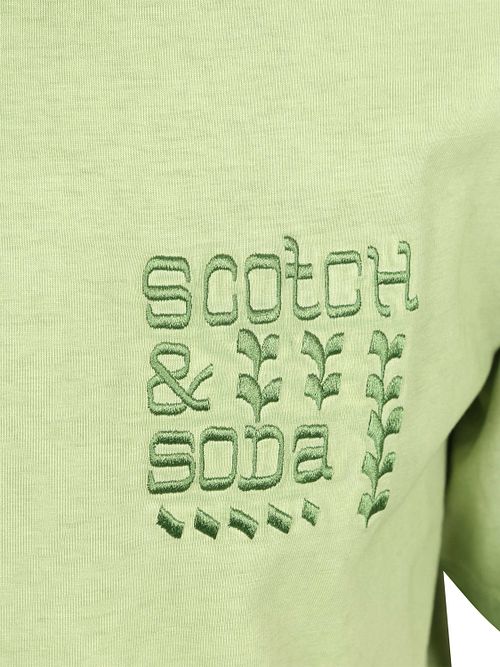 T-shirt Scotch And Soda w kolorze zielonym Product / Detail