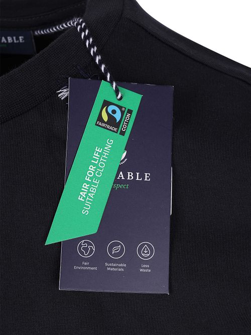T-shirt Suitable Respect Tim w kolorze granatowym Product / Detail
