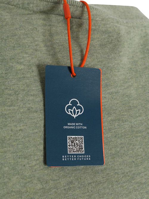 T-shirt Superdry Essential w zielonym melanżu Product / Detail
