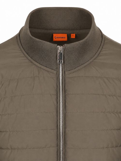 Suitable Hybrid Chaqueta De Entretiempo Taupe Product / Detail