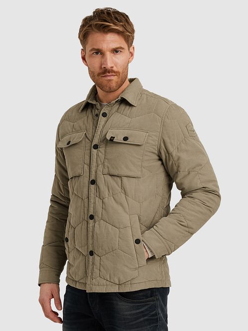 PME Legend Futurer Chaqueta Pana Taupe Model / Voorkant