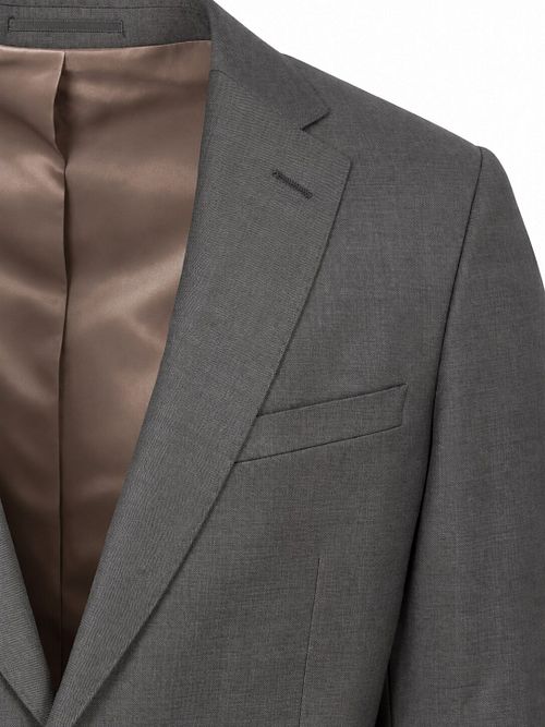 Suitable Costume Sharkskin Laine Taupe