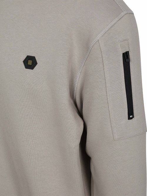 Pull No Excess Col Rond Taupe Product / Detail