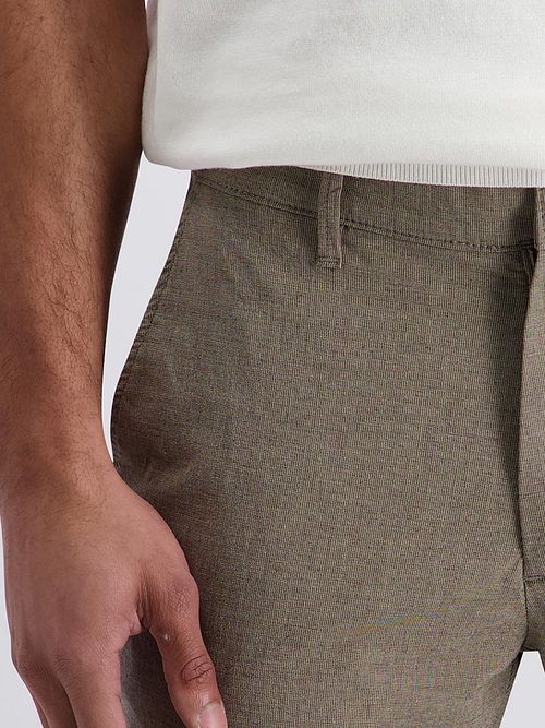 Spodnie Pierre Cardin Calais w kolorze taupe Model / Detail
