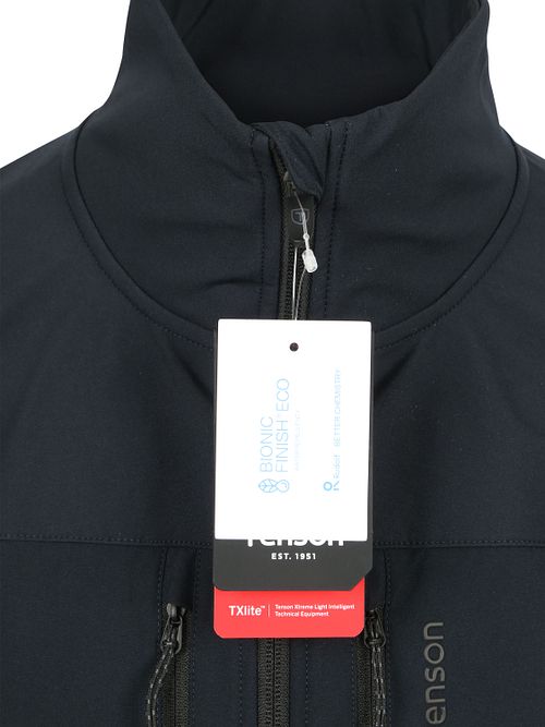 Tenson Softshell Jakke Sort Product / Detail
