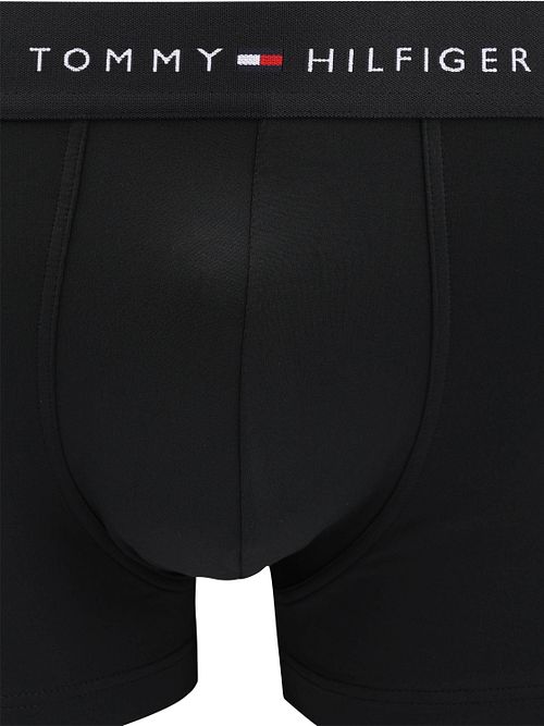 Bokserki Tommy Hilfiger Trunk z mikrofibry czarne – zestaw 3 par Product / Detail