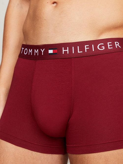 Tommy Hilfiger bokserki typu trunk 3-pack granatowy/biały/czerwony Model / Voorkant