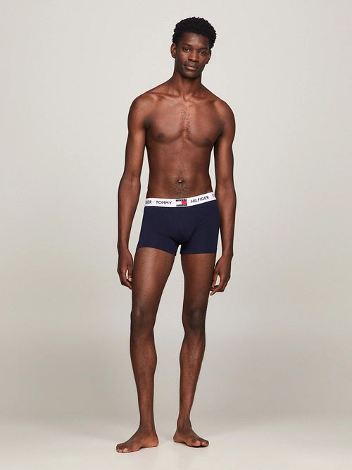 Tommy Hilfiger Boxershorts Trunk Mörkblå Model / Voorkant