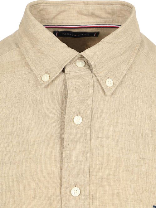 Tommy Hilfiger Camicia Casual Lino Beige Product / Detail