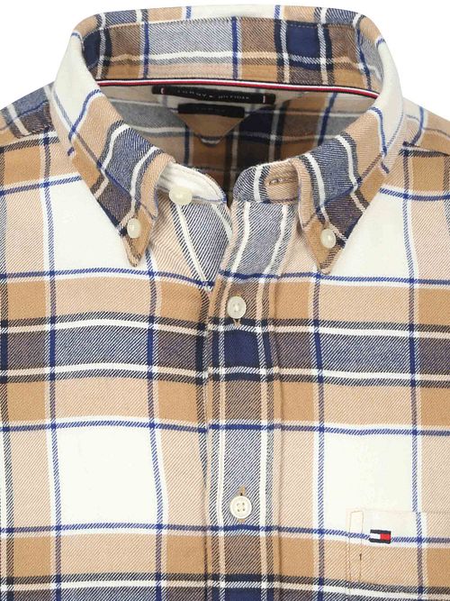 Tommy Hilfiger Flannel Skjorte Ternet Beige Product / Detail