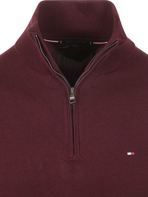 Tommy Hilfiger Half Zip Pullover Essential Bordeaux Product / Detail