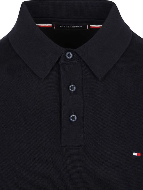 Tommy Hilfiger Knitted Polo Marineblå Product / Detail