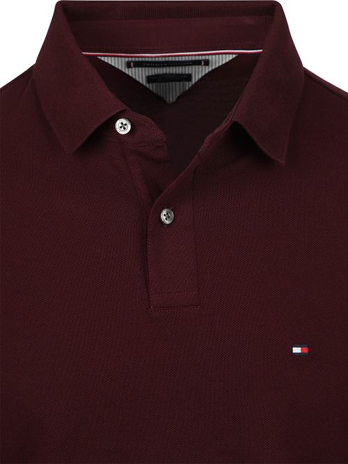 Tommy Hilfiger Langærmet Polo Burgundy Product / Detail