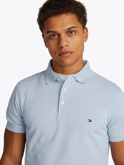 Tommy Hilfiger 1985 Polo Blå Model / Voorkant