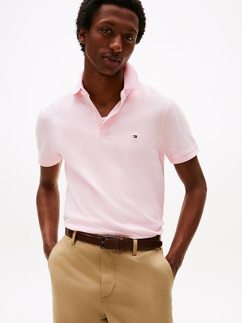 Tommy Hilfiger 1985 Polo Lily Rosa Model / Voorkant