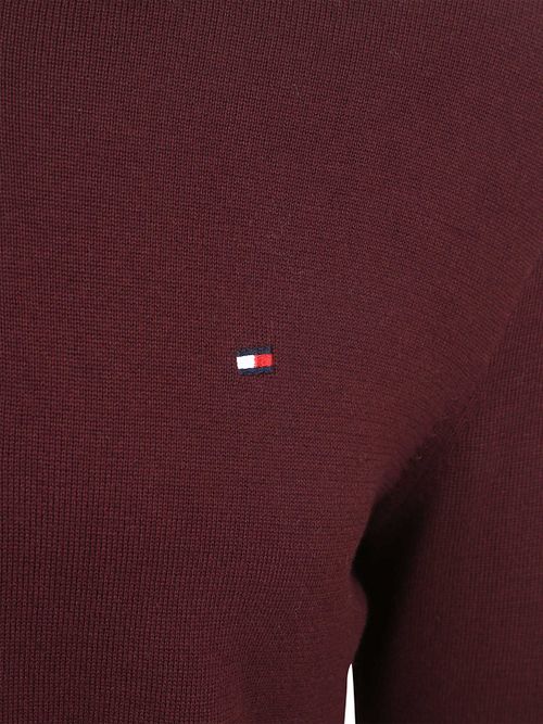 Tommy Hilfiger Pull Demi-Zip Essential Bordeaux Product / Detail