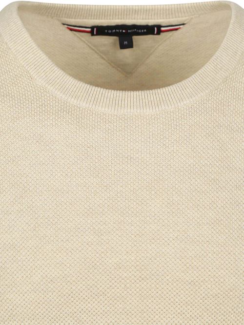 Tommy Hilfiger Strukturtrøje Beige Product / Detail