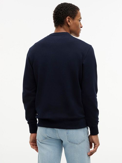 Bluza Tommy Hilfiger Essential w kolorze granatowym Model / Achterkant