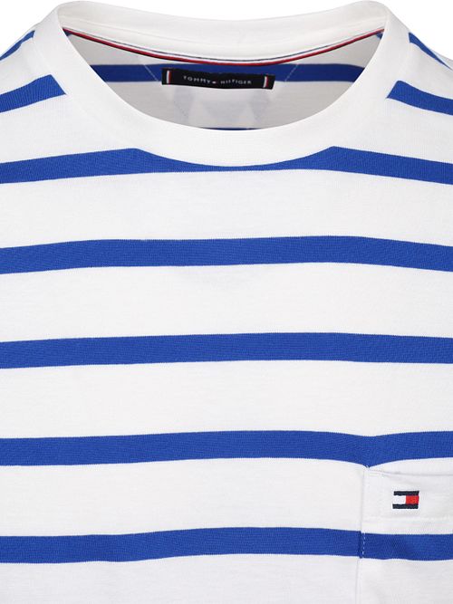 Tommy Hilfiger T-shirt Stribet Blå Product / Detail