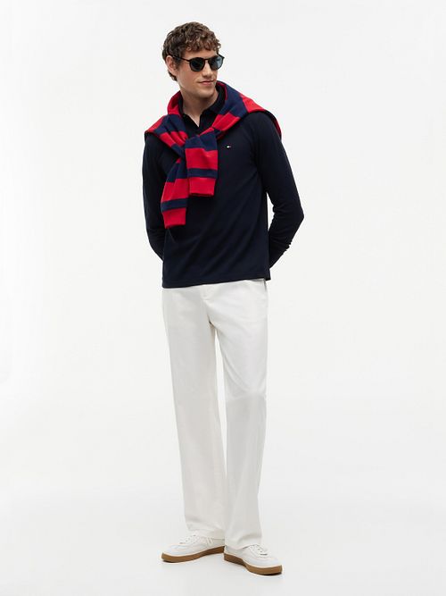Tommy Hilfiger Longsleeve Polo Navy