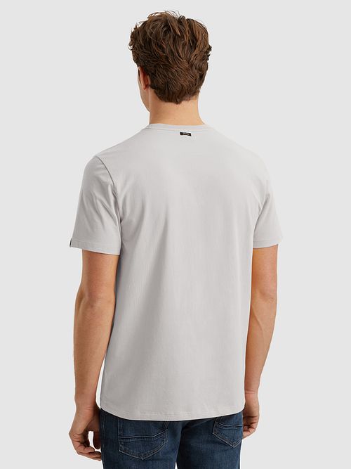 Vanguard T-Shirt de jersey azul claro Model / Achterkant