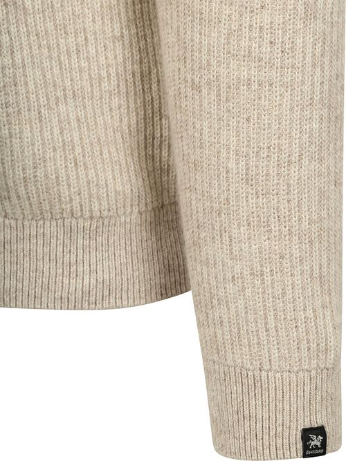 Vanguard Cardigan Mix Laine Beige Product / Detail