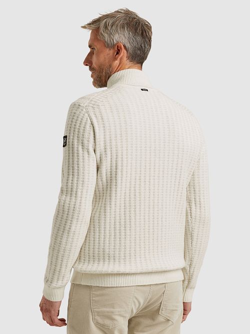 Vanguard Genser Struktur Off White Model / Achterkant