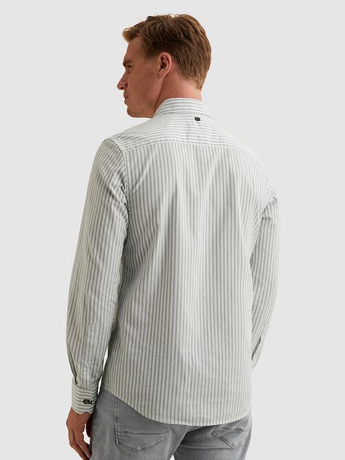 Vanguard Hemd Streif Hellblau Model / Achterkant