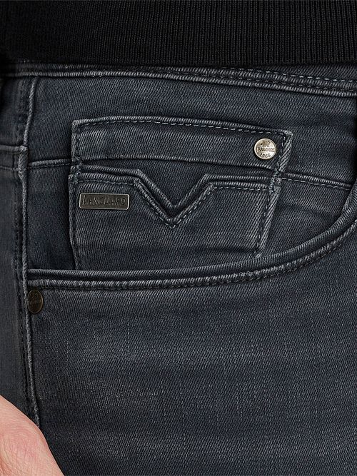 Vanguard Jeans V12 Rider Anthrazit ODB Model / Detail