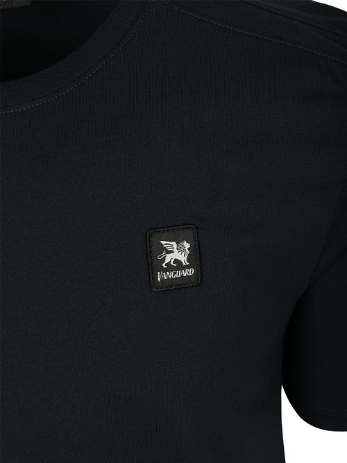 Vanguard T-Shirt Logo Marinblå Product / Detail