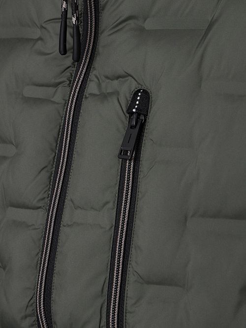 Bodywarmer CASAMODA Squaredpuff verde oliva Product / Detail