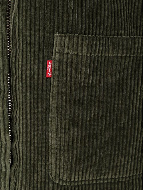Levi's Shirt Boxy Zip up Vert