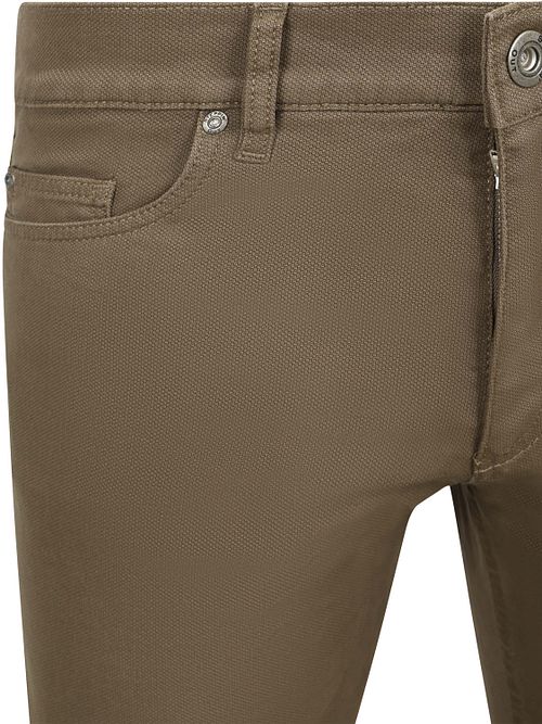 Pantalon Steppin' Out 5 poches Johnson Waffle Kaki Product / Detail