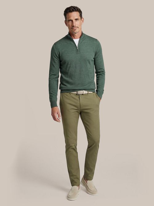 Suitable Chino Plato Light Olive Model / Voorkant
