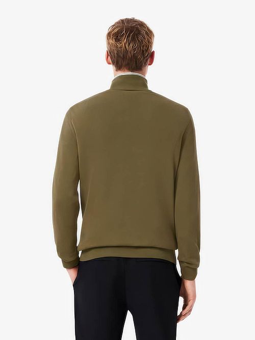 Lacoste Pull Zipper Vert Model / Achterkant
