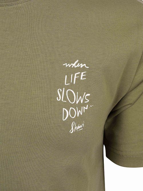 Shiwi T-Shirt Liam Sip by Sip Vert Product / Detail