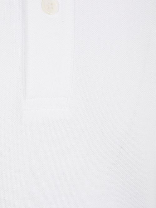 Profuomo Piqué Poloshirt Vit Product / Detail