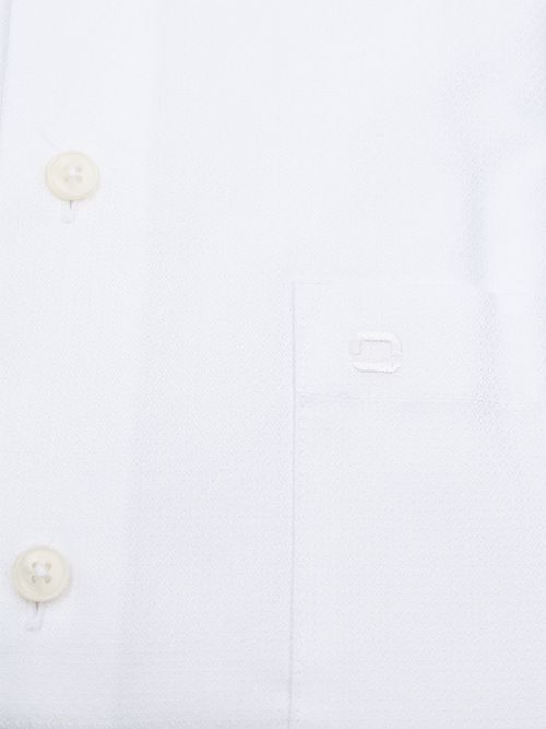 Olymp Luxor Skjorta Diamond Struktur Vit Product / Detail