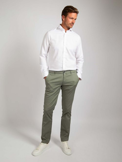 Suitable Sorona Skjorta Benvit Model / Voorkant