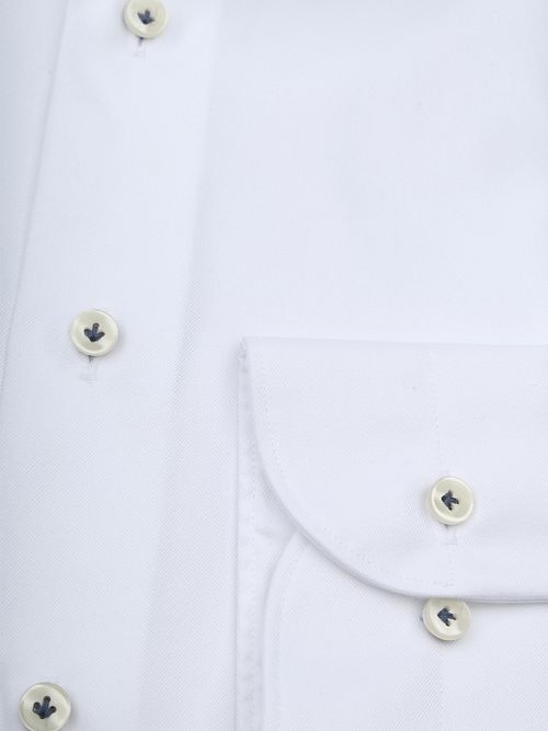 Profuomo Twill Hemd Weiß