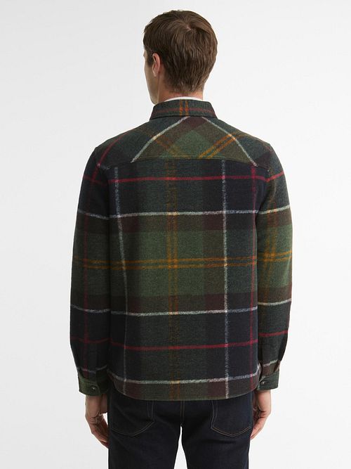 Koszula overshirt Barbour Woodlane Classic Tartan Model / Achterkant